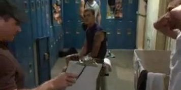 POM POM GIRL GETS GANG BANGED BY BASKETBALL COACH AND TEAM