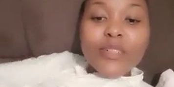 Big booty victoria Njeri feeling horny and Spreading her Pussy
