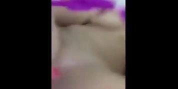 Beautiful girl with cunt masturbating and
