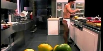 Dena Ashbaugh Butt Scene  in Barely Cooking