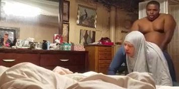 Bbw in hijab gets the dicking of a life time