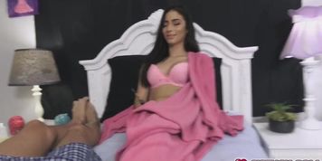 Jasmine had to give up smoking and give up also her little twat (Jasmine Vega)