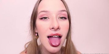 diddlydonger asmr cum in my mouth