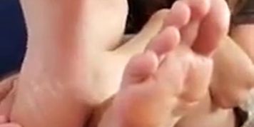 BexFeet feet show - Live Instagram