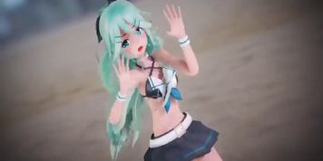 Booo! MMD R18 cute girl 
