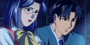 Sexy anime managee fucked at work