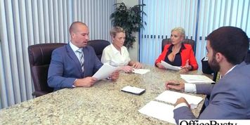 Hard Sex With Big Round Boobs Nasty Office Girl (Nina Elle) Video-21