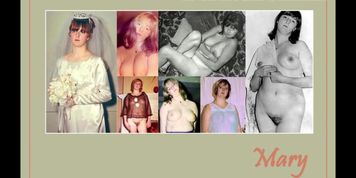 Hairy dressed and undressed brides