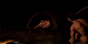 The Patriarch: Guy Jerks His Dick And Watch His Friends Having Sex In The Tent - Episode 2