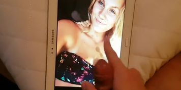 Billie Eilish cum tribute #3 (3 times) (Belle Delphine, Pokimane)