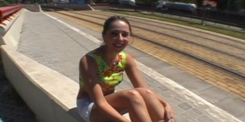 Delighting pussy outdoors - video 16