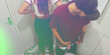 I got Fucked by a Stranger in a Bar Bathroom Without a Condom! (Fanny Squirting)