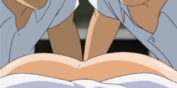 Green haired girl takes two dicks in the ass