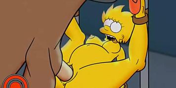 Lisa Simpson fucked rough