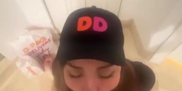 Dunkin Donuts Employee Katiana Kay Blowjob Video Leaked