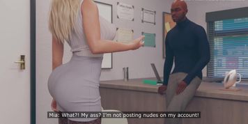 She Swallows Her Boss's Cum