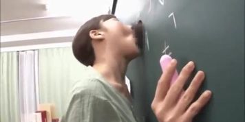 teacher gives a valuable lesson at the blackboard