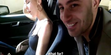 Nice Girl Fucked In The Car