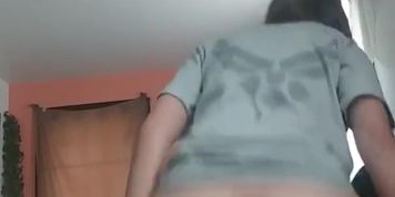 Teen girl riding