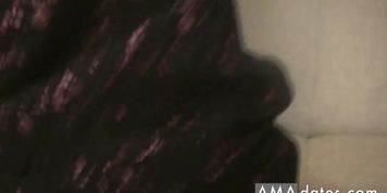 White satin panty fuck (Uncut Dick)