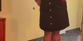 Latina BBW Barefoot Trample