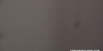 Hot girl in glasses pays the landlord with sex (Chloe Lamour)