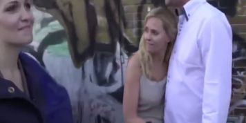 Amazing outdoor swingers party