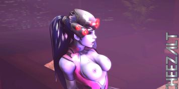 Giantess Widowmaker Grinds on Tiny D.va (GIANTESS ANIMATION) (With Sound) (Gina Carano)