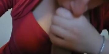 First Time dick sucking in front of cam