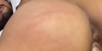 Big booty Latina riding big cock