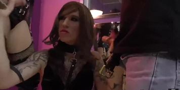 Sissy suck two cocks for Mistress