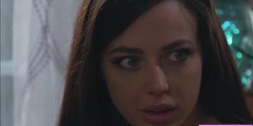 Teen brunette licks and fingers her busty bestfriend (Skylar Snow)