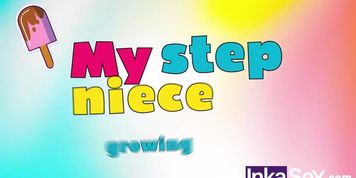 ⁣My Skinny Step Niece Seduces Me And I Fuck Her