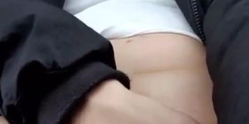 Bitch in Car masturbates in Public
