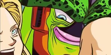 DBZ- Android 18 and Cell Porn