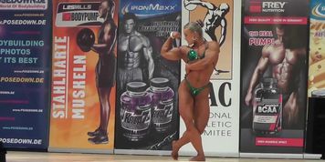 muscle fbb flex biceps quads calves show strength