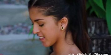 Hot latina teen fucks her trainerq1lp