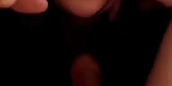 big boobed dildo ride