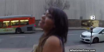 Stranded Exotic Big Tit Needs My Money And Dick Sharon Lee Creampie