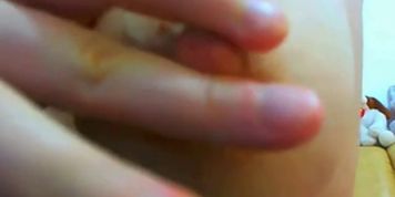 busty cam girl with glasses - video 1