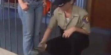 Lesbian prison examination