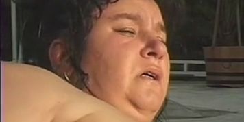 Poolside fuck
