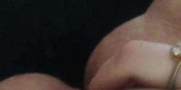 First ever video, playing with my wet pussy on the couch. 