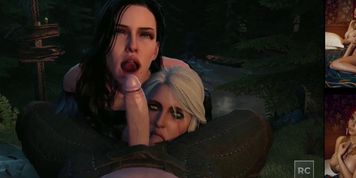 "the Witcher IV: Swordsman" Witcher Compilation SFM PMV (Triss Merigold)