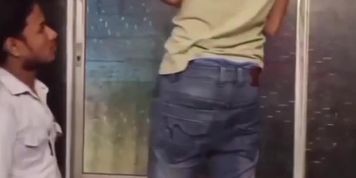 Hot desi guy ass rimmed
