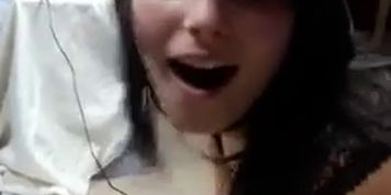 Girl Surrounded By Horny Guys