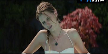 Riley Keough Bikini Scene  in Welcome The Stranger