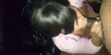 Ebony Gets Facial