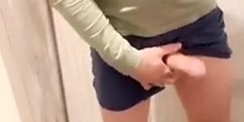 Lad Showing Off Big Dick