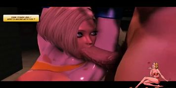 3D anime movie with creampie sex scene